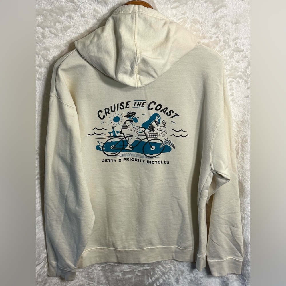 Jetty Men’s Hoodie. Used; Like New. Cotton.